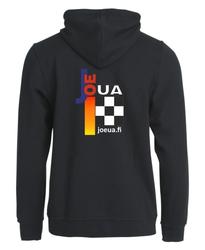 Miesten vetoketjuhuppari JoeUa logolla