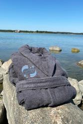 Kylpytakki Liperin pulikoijat logolla