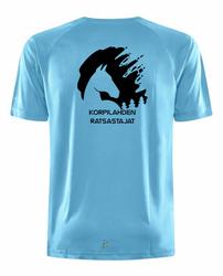 Miesten tekninen t-paita KoRa logolla