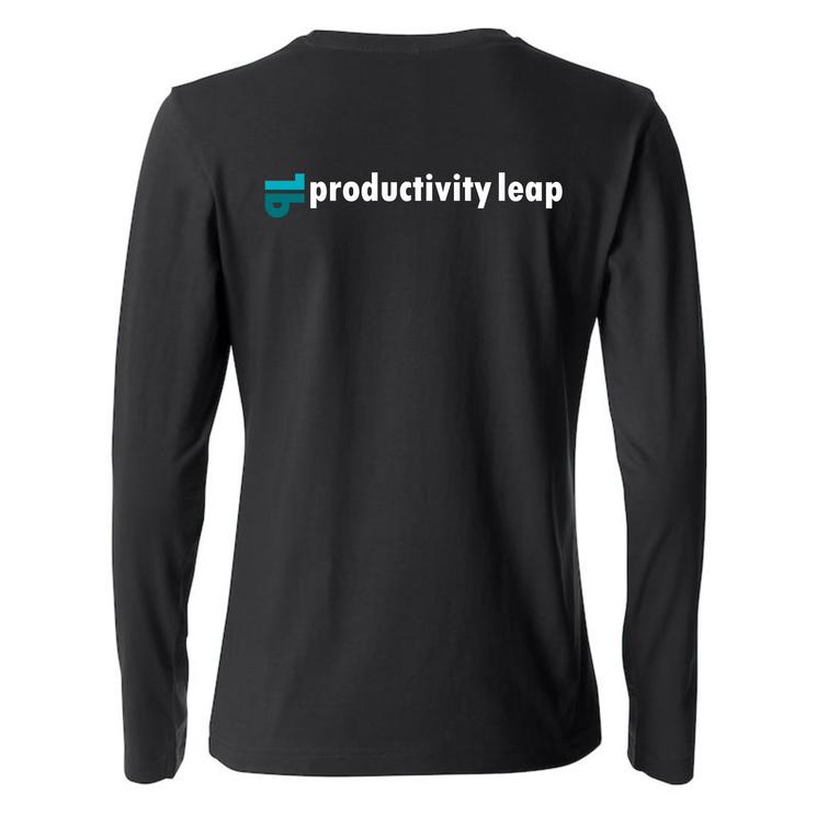 Naisten basic pitk&auml;hihainen paita PL logolla