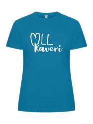 T-paita (kapea naisten malli) MLL kaveri logolla