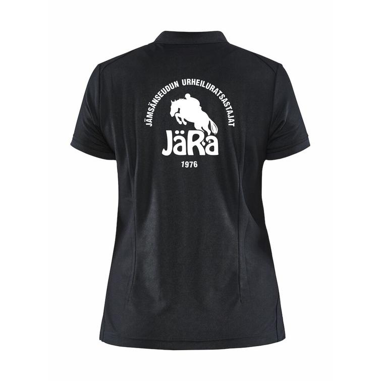 Naisten tekninen pikee J&auml;Ra logolla