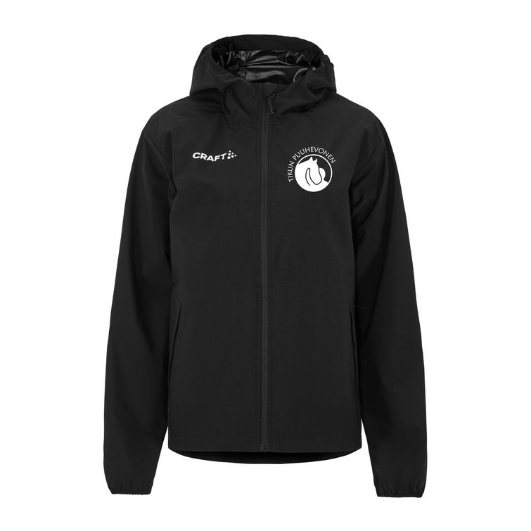 Naisten kuoritakki Tikun logolla