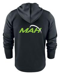 Miesten vetoketju huppari MAH logolla