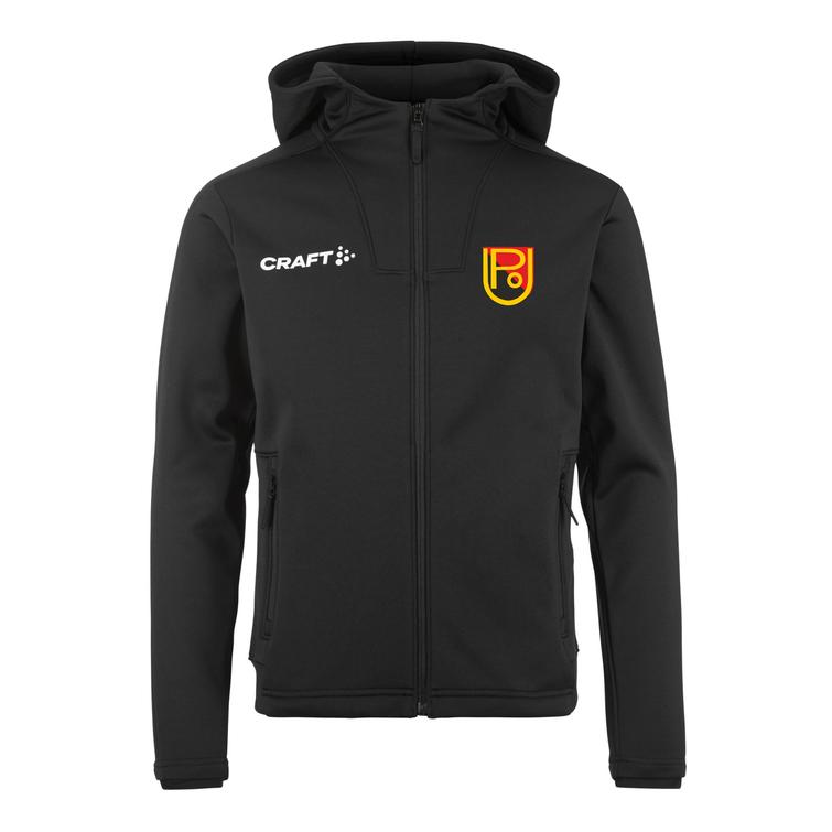 Lasten brushed huppari PoU logolla