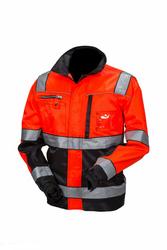 Huomiov&auml;rinen takki puna/musta