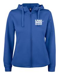 Naisten tekninen vetoketjuhuppari LSMH logolla