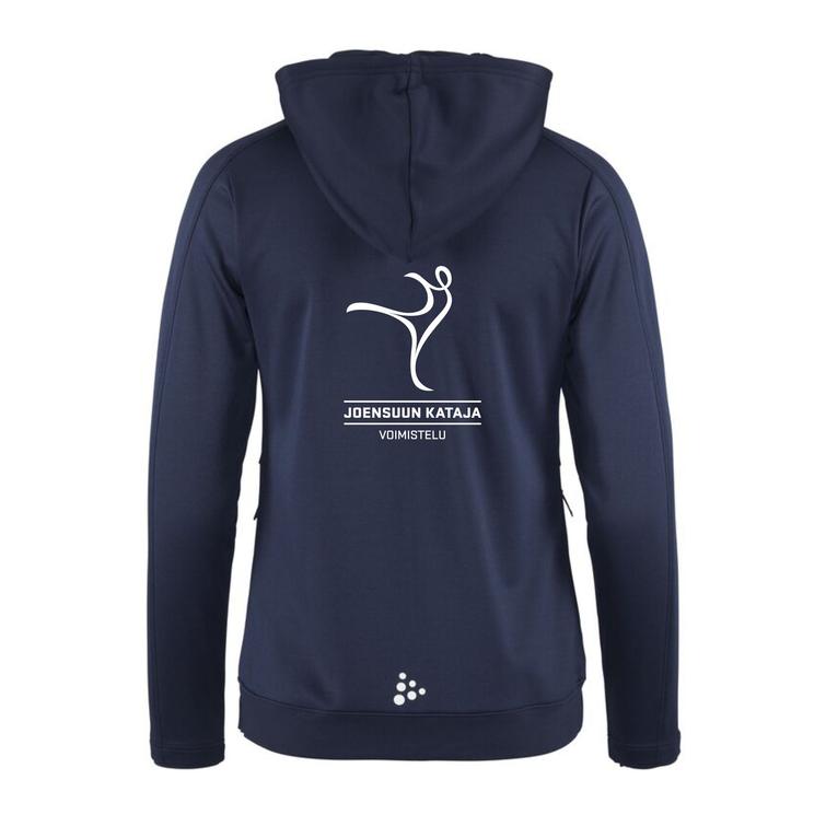 Naisten evolve 2.0 brushed huppari Kataja voimistelu logolla