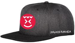 Snapback Clay-lippis P-K logolla