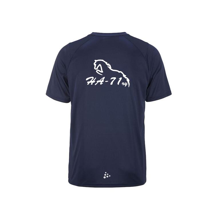 Miesten tekninen t-paita HA-71 logolla