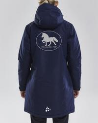 Naisten parka toppatakki MUR logolla