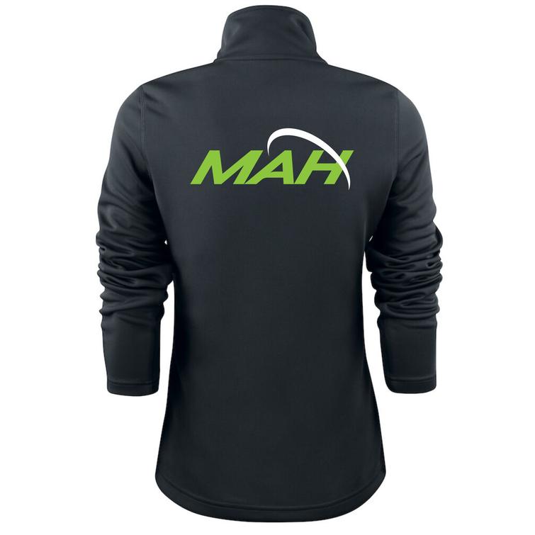 Naisten vetoketju takki MAH logolla