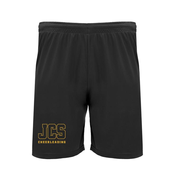 Tekninen shortsi JCS logolla
