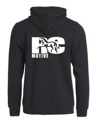 Vetoketjullinen huppari RCM logolla