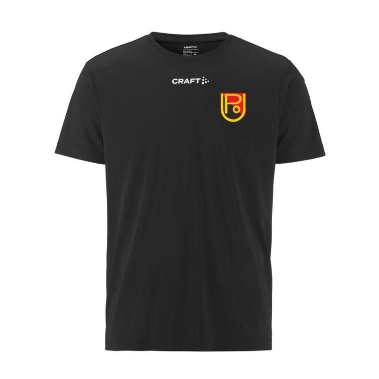Miesten tekninen t-paita PoU logolla