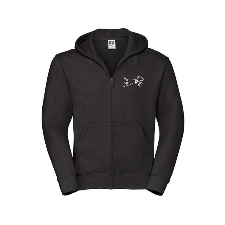 Miesten vetoketjuhuppari Popeko logolla