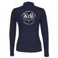 Naisten pitk&auml;hihainen pikee KrR logolla