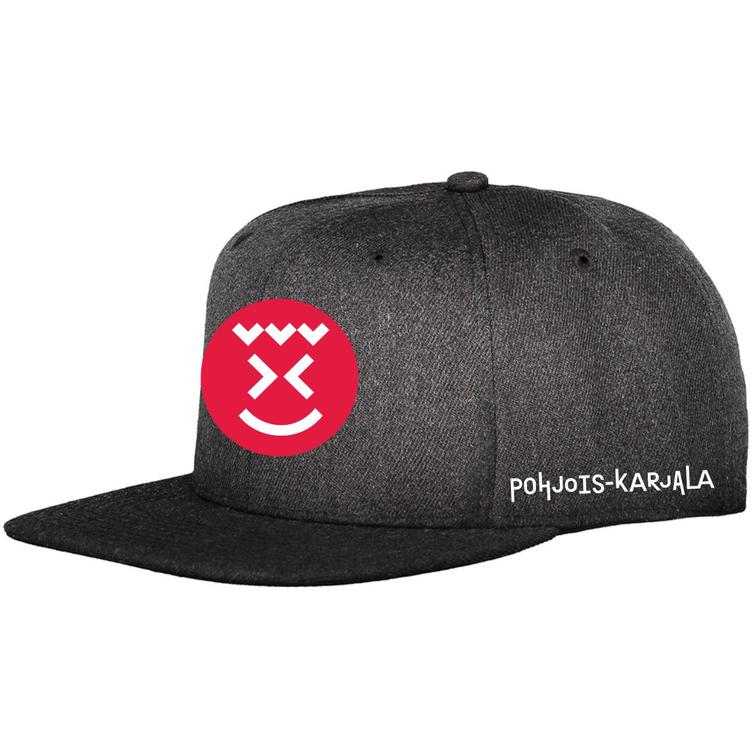 Snapback Clay-lippis P-K logolla