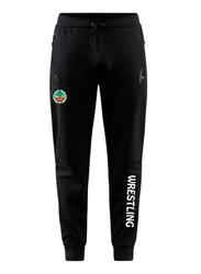 Miesten collegehousut Voikkaan Viesti logolla