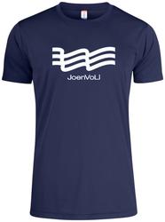Miesten tekninen t-paita JoenVoLi logolla