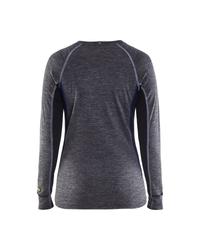 Naisten aluspaita 100% merinovilla warm