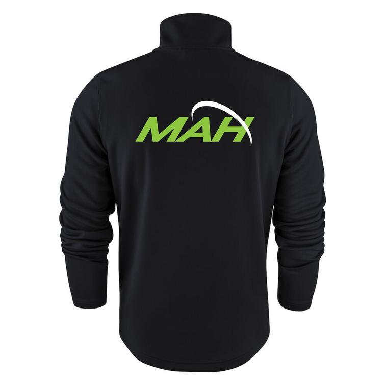 Miesten vetoketju takki MAH logolla