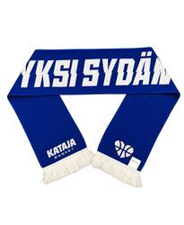 Kataja Basket sininen fanihuivi