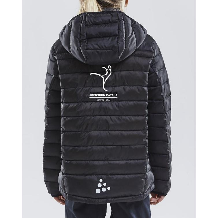 Lasten isolate kevyt toppatakki Kataja voimistelu logolla