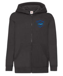 Lasten vetoketjullinen huppari LIETA logolla