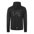 Miesten tekninen brushed vk huppari KAS logolla