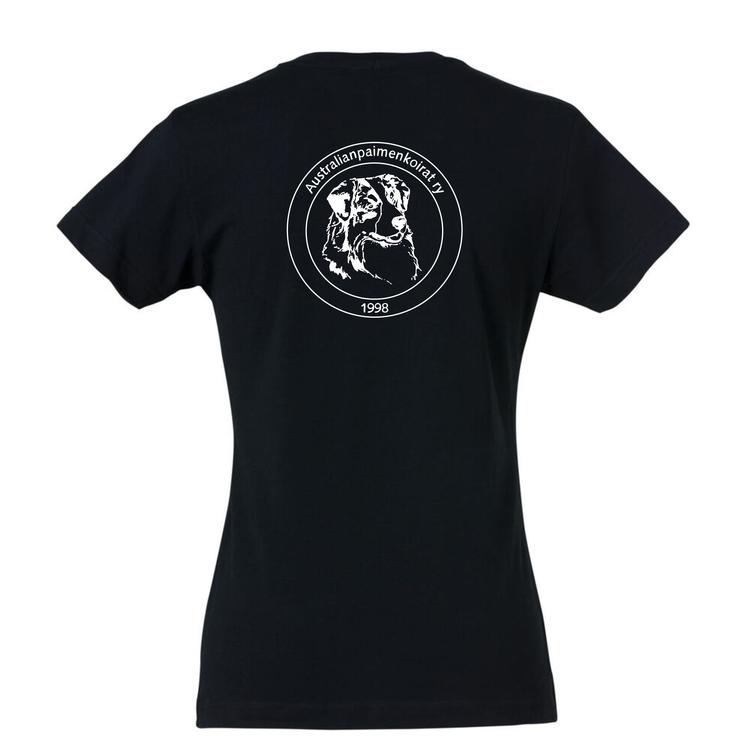 Naisten basic t-paita Aussie logolla