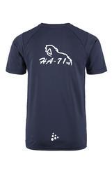 Lasten tekninen t-paita HA-71 logolla