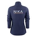 Naisten tekninen collegetakki Nika logolla