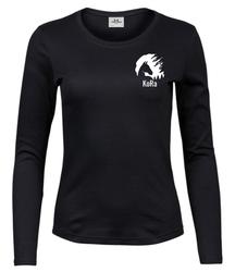Naisten pitk&auml;hihainen paita KoRa logolla