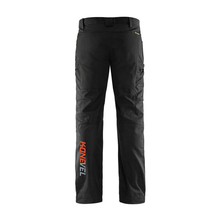 Miesten strech ty&ouml;housut konevel logolla