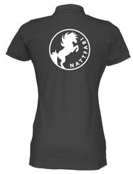 Naisten pikee paita Nattfari logolla