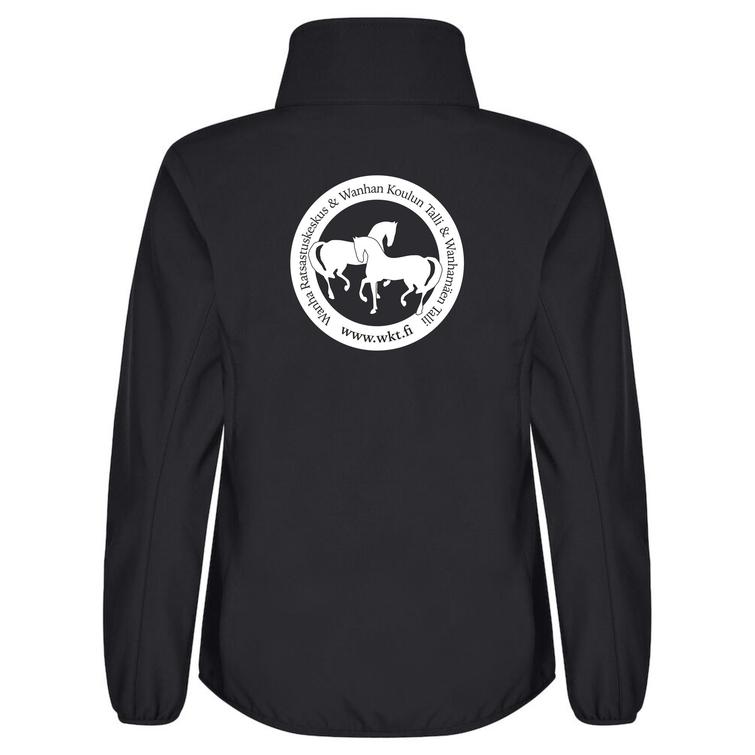 Naisten classic softshell takki WKT logolla