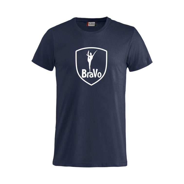 Lasten basic t-paita BraVo logolla