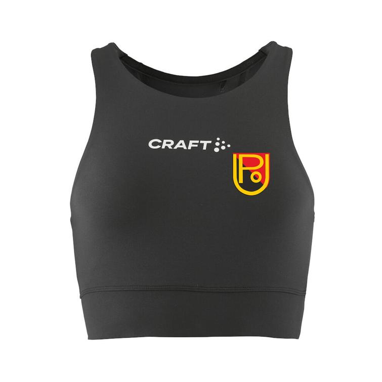 Naisten 2.0 crop top PoU logolla