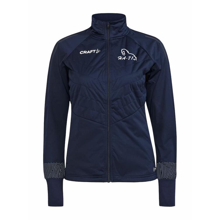 Naisten ohut topattu takki HA-71 logolla