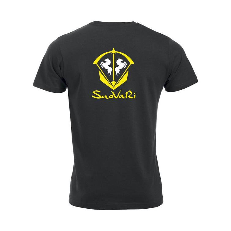 Miesten community tekninen t-paita SuoVaRi logolla