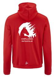 Miesten tekninen brushed vk huppari KoRa logolla