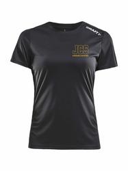 Naisten tekninen t-paita JCS logolla