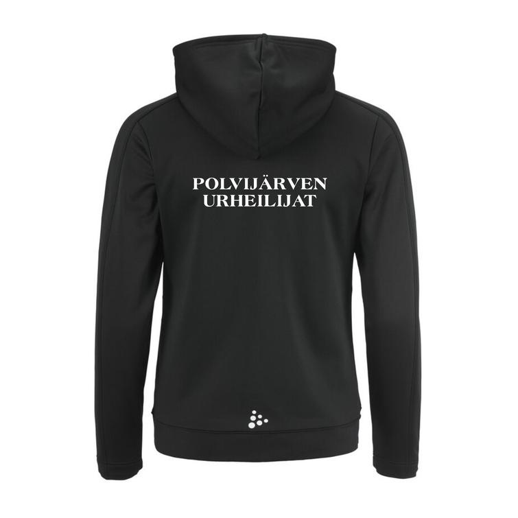 Naisten brushed huppari PoU logolla