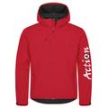 Miesten softshell takki Action logolla
