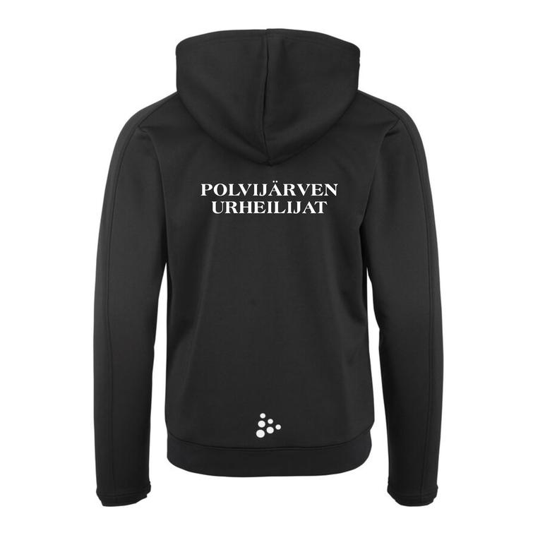 Lasten brushed huppari PoU logolla