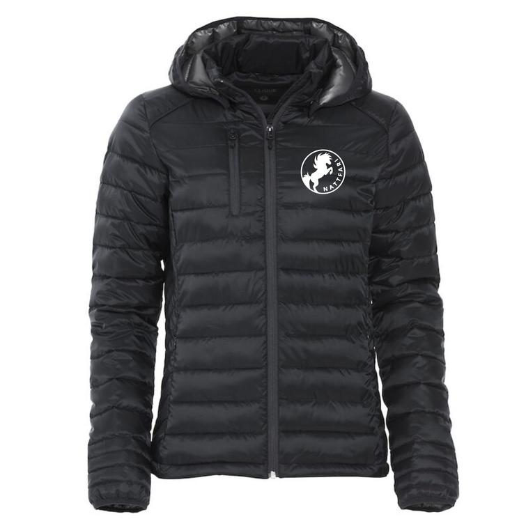 Naisten kevyt toppatakki Nattfari logolla