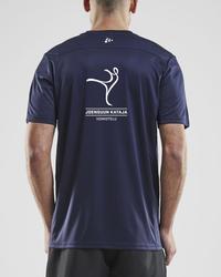 Miesten rush t-paita Kataja voimistelu logolla