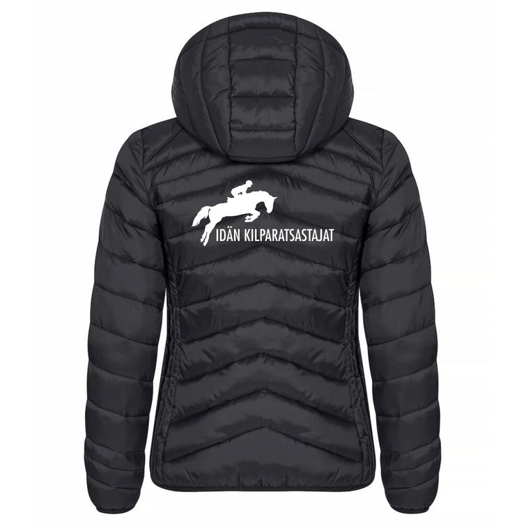 Naisten kevyt toppatakki IKR logolla