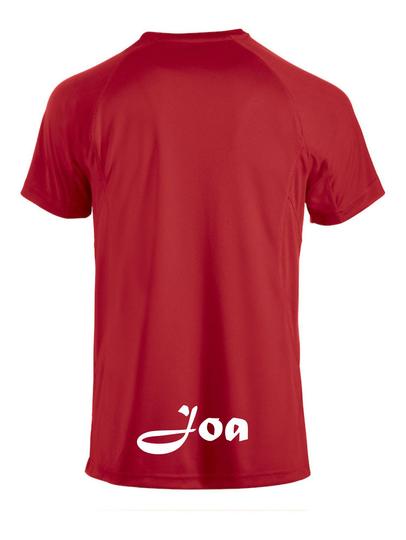 Miesten tekninen t-paita Joa-logolla